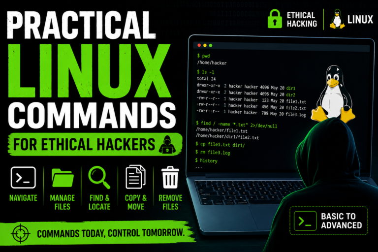Practical Linux Commands for Ethical Hackers