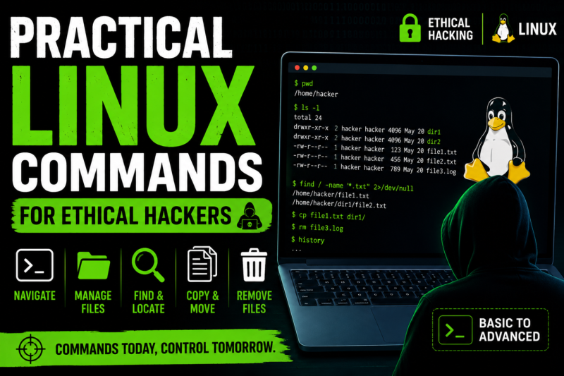 Practical Linux Commands for Ethical Hackers