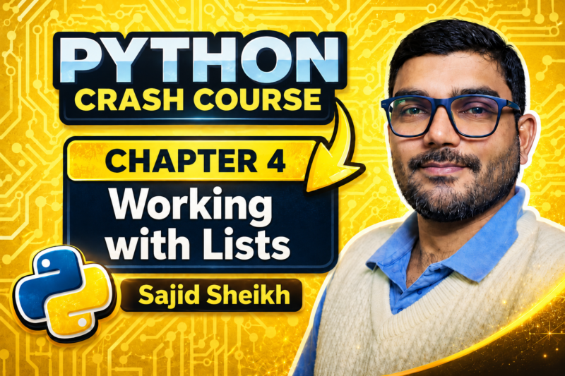 Working with Lists in Python – Chapter 4
