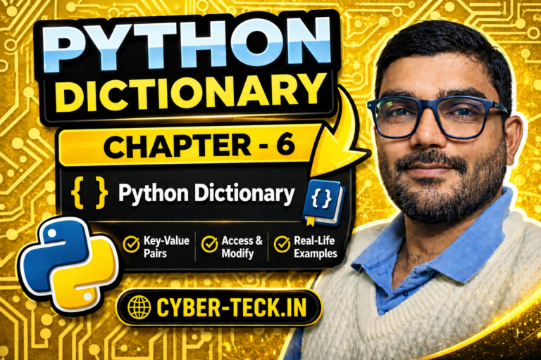 Python Dictionaries Kya Hai? Complete Beginners Guide in Hindi, chapter-6