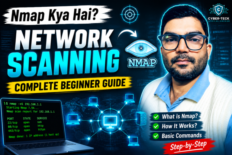 Nmap Kya Hai? Network Scanning Ka Complete Beginner Guide