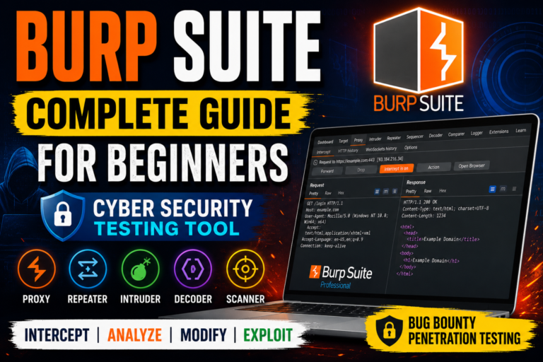 Burp Suite Complete Guide For Beginners – Cyber Security Testing Tool