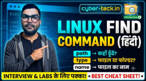 Linux Find Command Cheat Sheet