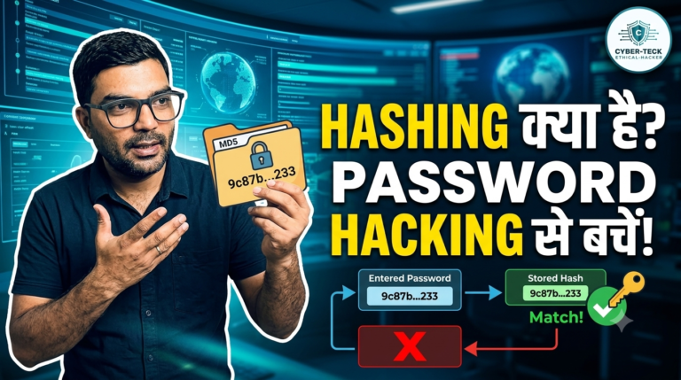 Hashing क्या है? Linux में Hashing और Hash Cracking Explained